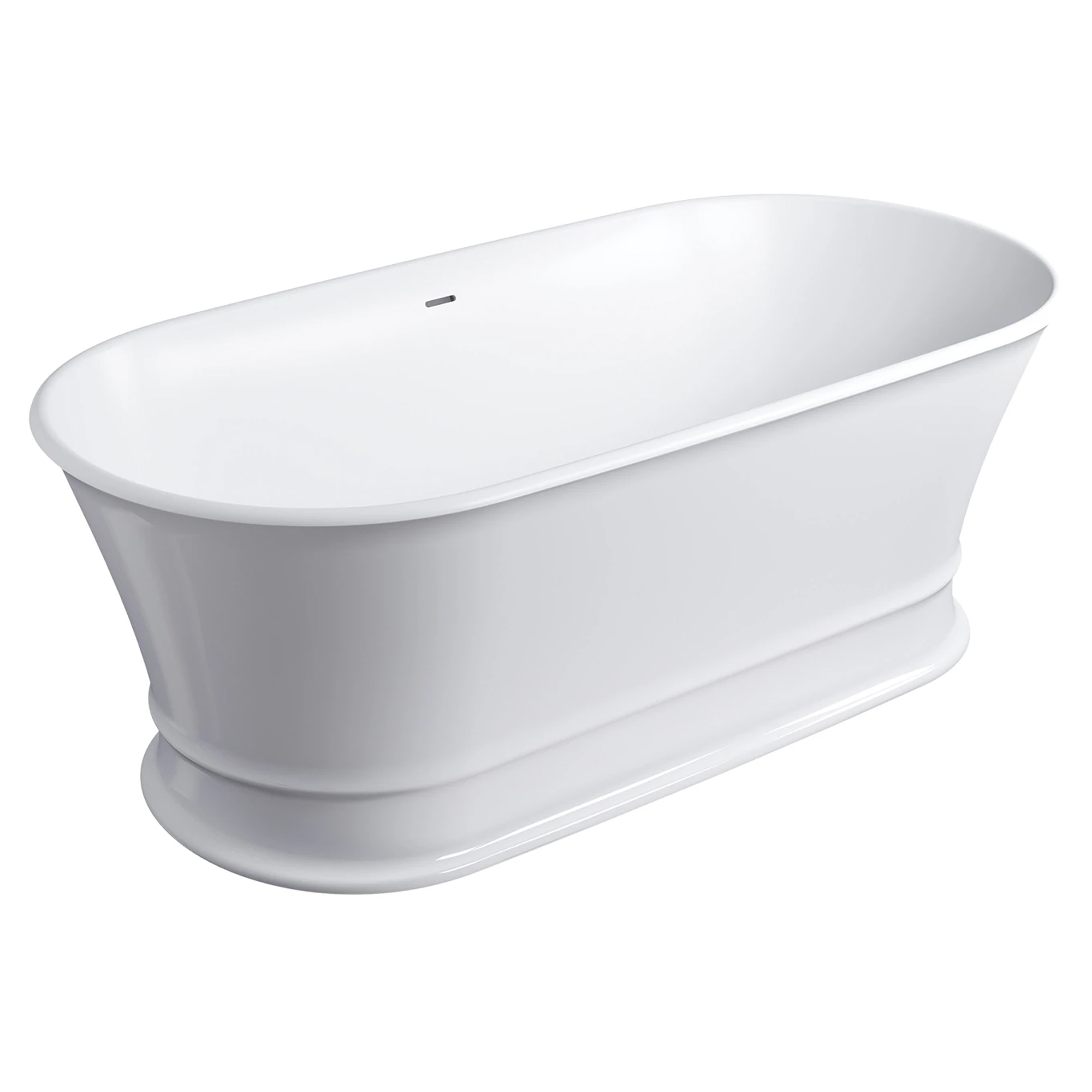 Omnires Badkar Classica M+ Vit Blank 170x84 cm