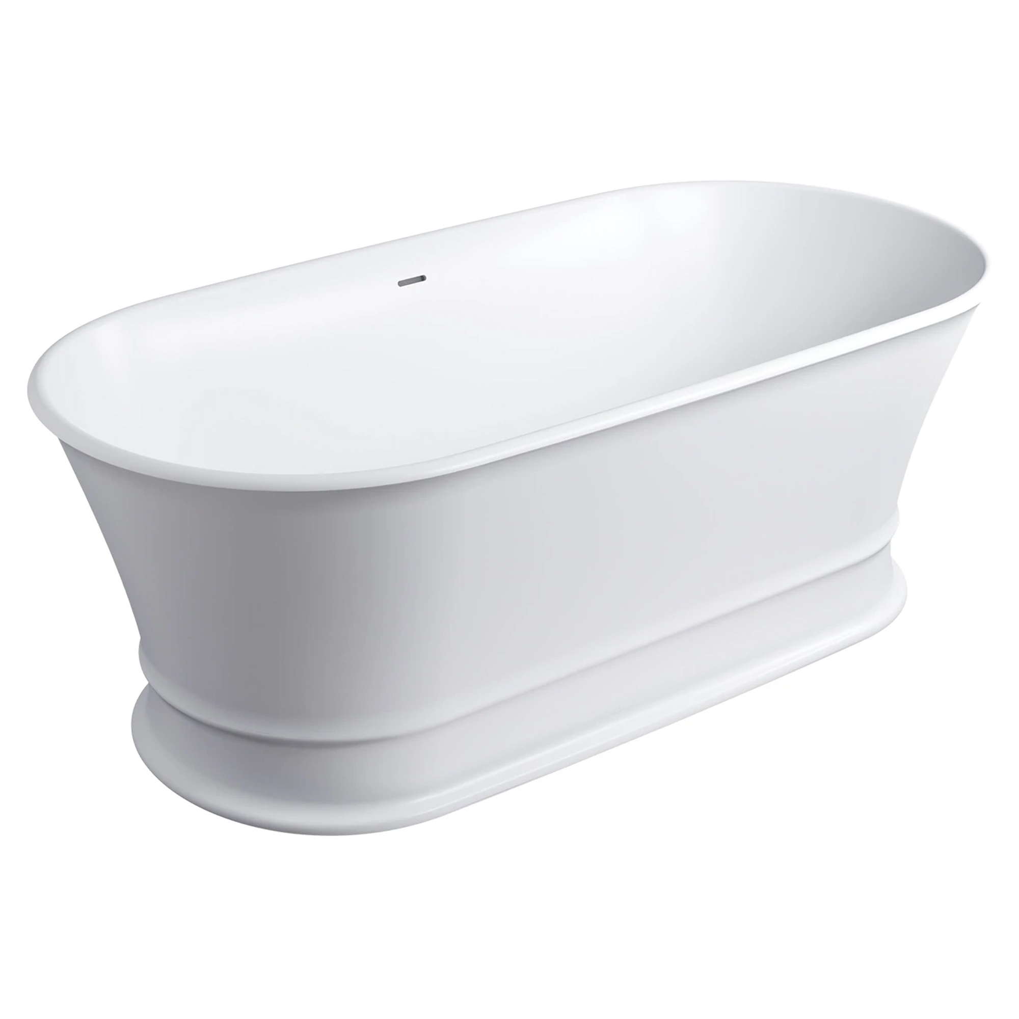 Omnires Badkar Classica M+ Vit Matt 170x84 cm