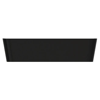 Omnires Tvättställ <strong>Parma M+</strong> Vit-Svart Blank 50x35 cm