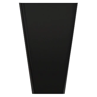 Omnires Golvstående Tvättställ <strong>Parma M+</strong> Vit-Svart Blank 55x43 cm