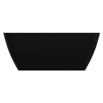 Omnires Badkar <strong>Parma M+</strong>  Vit-Svart Blank 159x71 cm