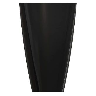 Omnires Golvstående Tvättställ <strong>Siena M+</strong> Vit-Svart Blank 55x43 cm