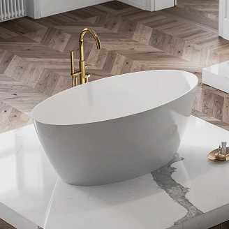 Omnires Badkar <strong>Siena M+</strong>  Vit Blank 161x81 cm