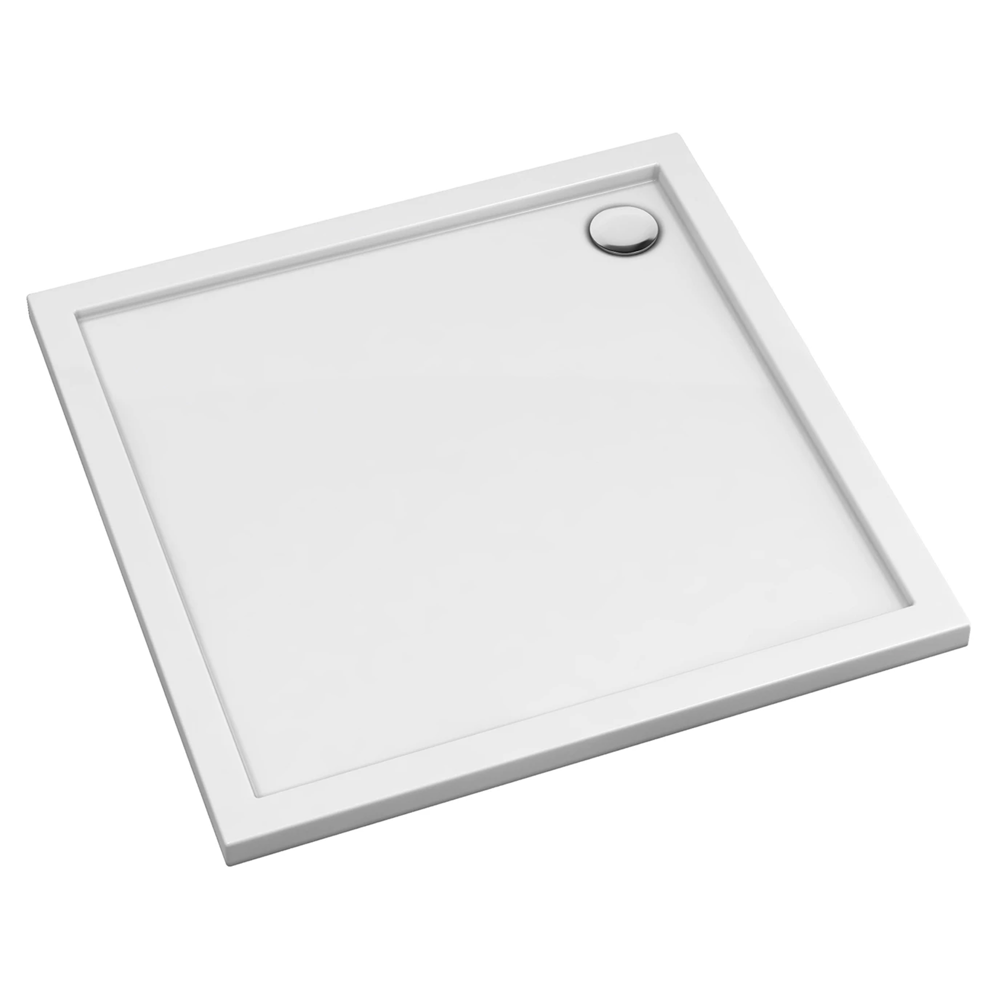Omnires Duschkar Merton 90x90 cm Vit Blank