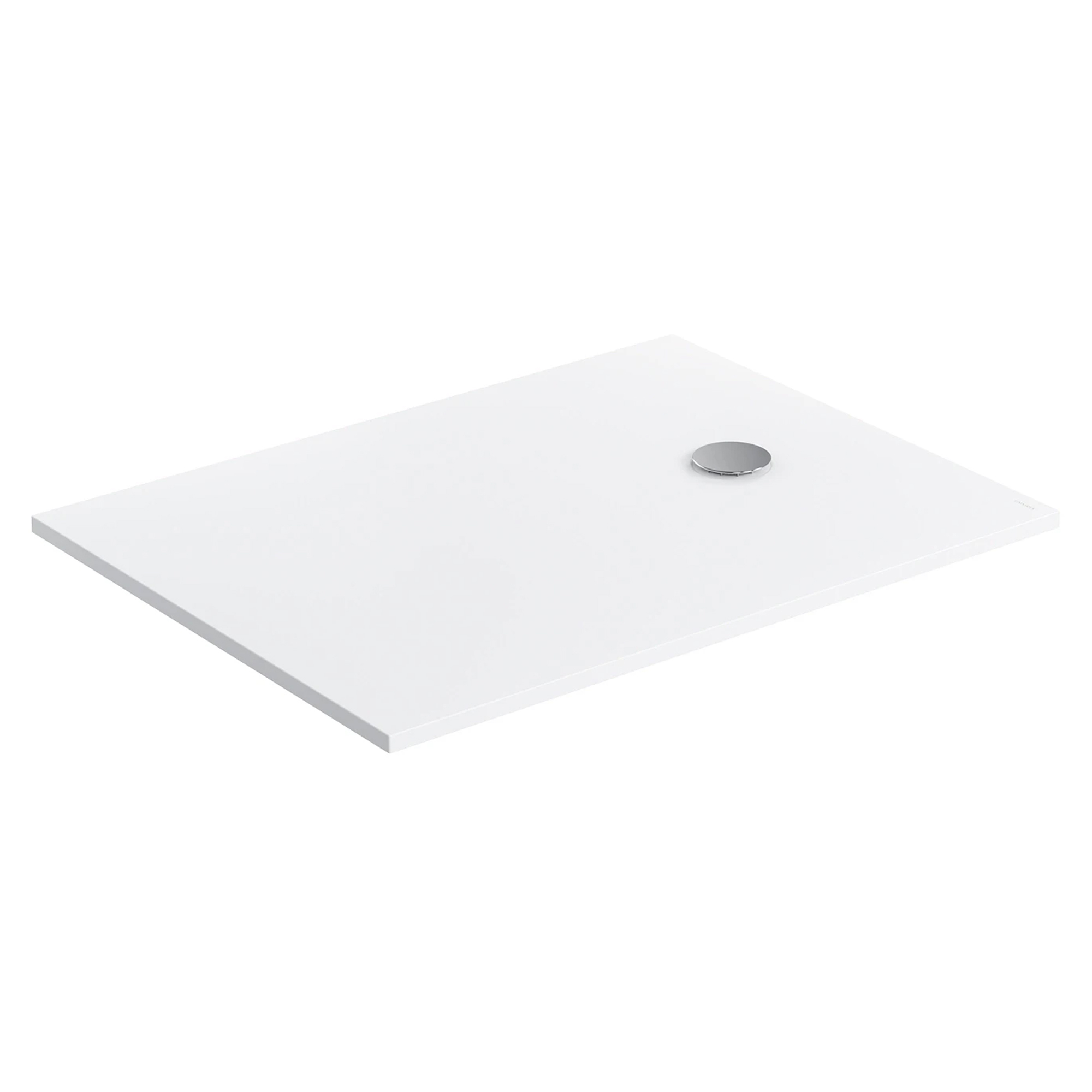 Omnires Halksäkert Kompositduschkar Aquapure M+ 80x100 cm Vit Matt
