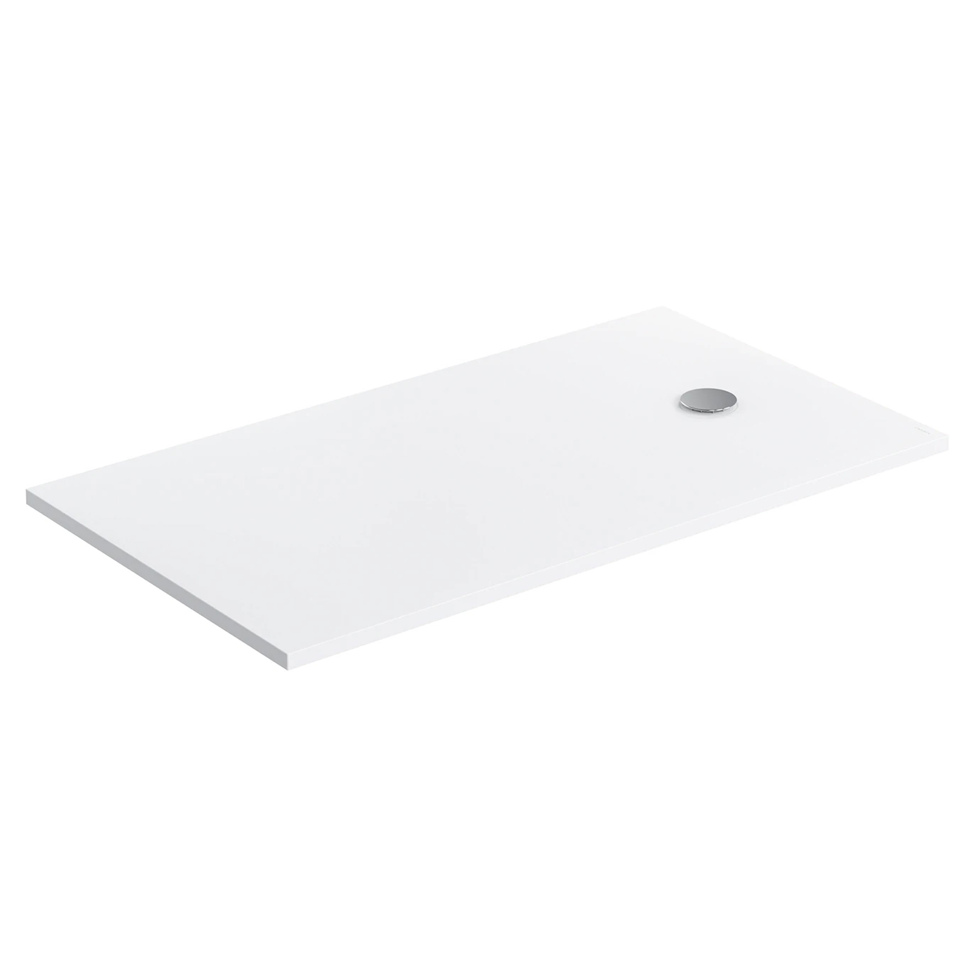 Omnires Halksäkert Kompositduschkar Aquapure M+ 80x160 cm Vit Matt
