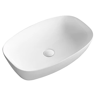 Tvättställ Rektangulär <strong>Evoa</strong>  Vit Blank 60x38 cm