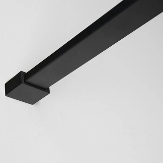 Duschstångsprofil <strong>Rivelle</strong>  140 cm Svart Matt