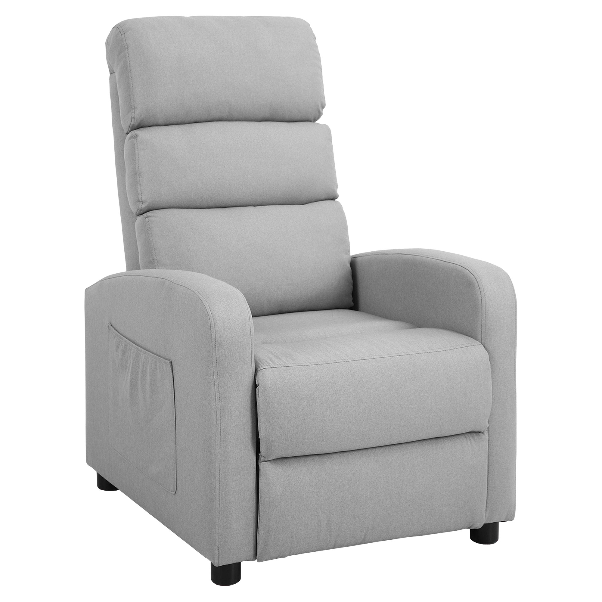 Loungefåtölj Vrenda Ljusgrå