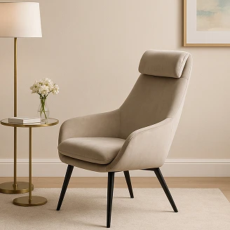 Fåtölj <strong>Luvre</strong>  Taupe