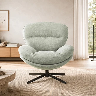 Loungefåtölj <strong>Glimro</strong>  Salviagrön