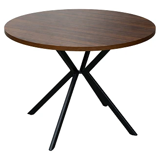 Matbord <strong>Bronte</strong>  Valnöt Ø90x76 cm
