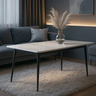 Matbord <strong>Tröste</strong>  Beige 70x120x75 cm