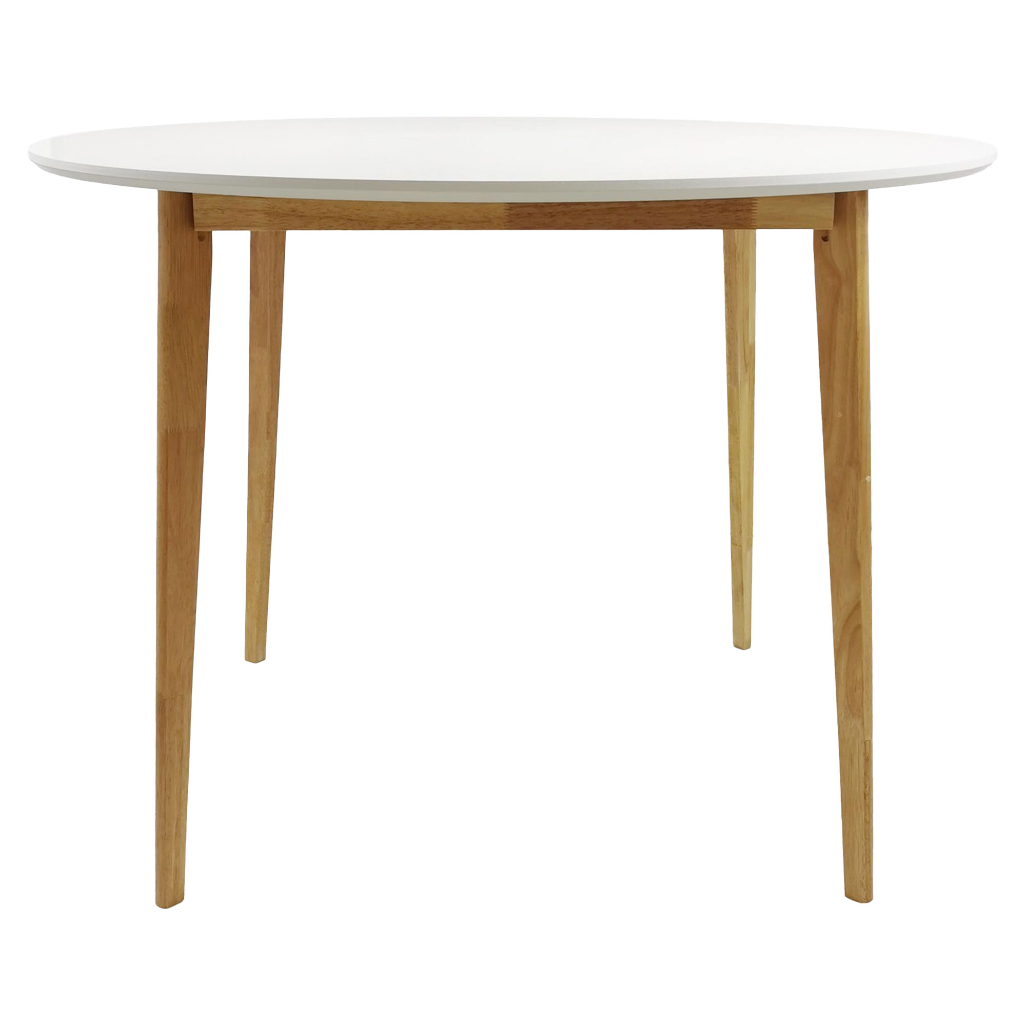 Matbord Olvon Vit Ø105x75 cm