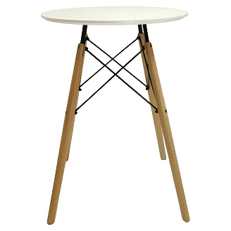 Soffbord <strong>Drelo</strong>  Vit Ø60x75 cm