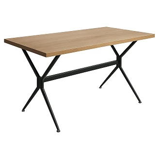 Matbord <strong>Flinte</strong>  Ek 80x140x75 cm