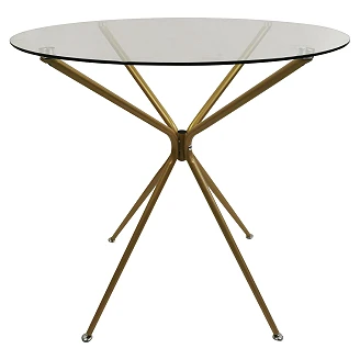 Soffbord <strong>Kaldre</strong>  Guld Ø80x75 cm