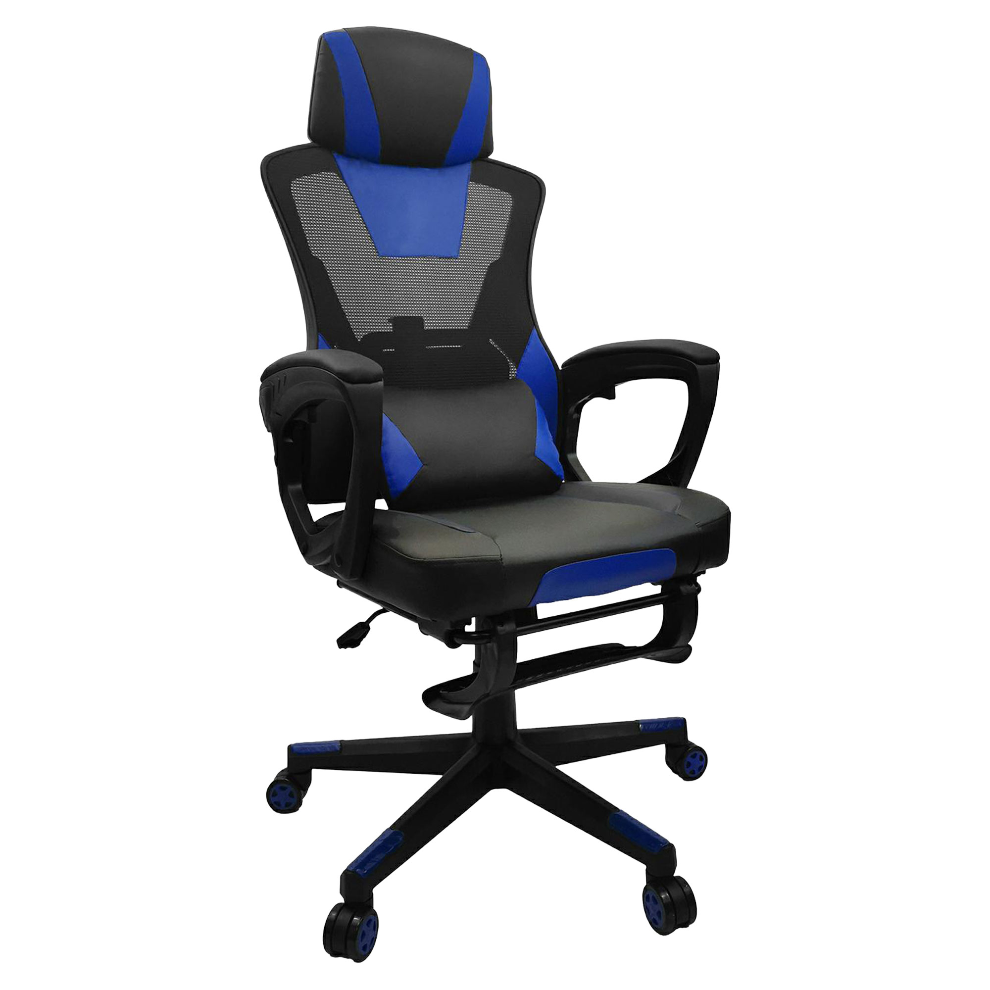 Gamingstol Genxo Svart, Blå