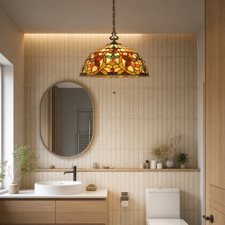 Quoizel Hängande Lampa Kami Flerfärgad