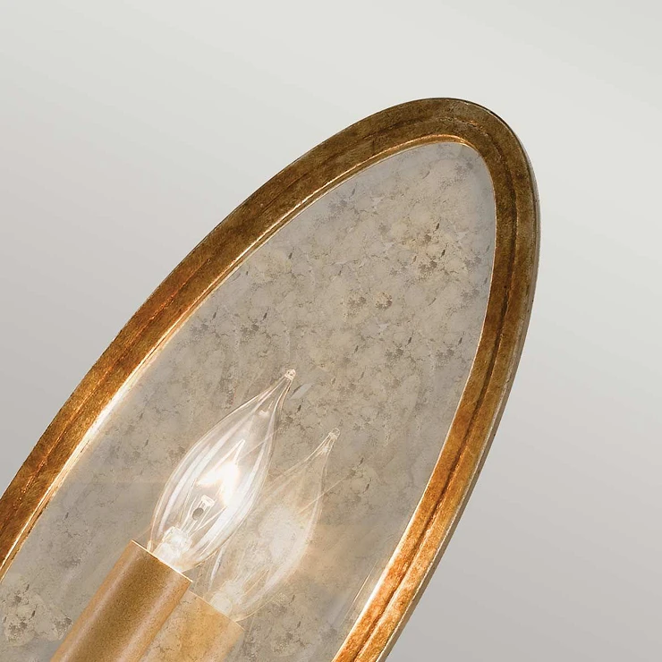 Feiss Vägglampa Uno Valentina Oxiderad Brons