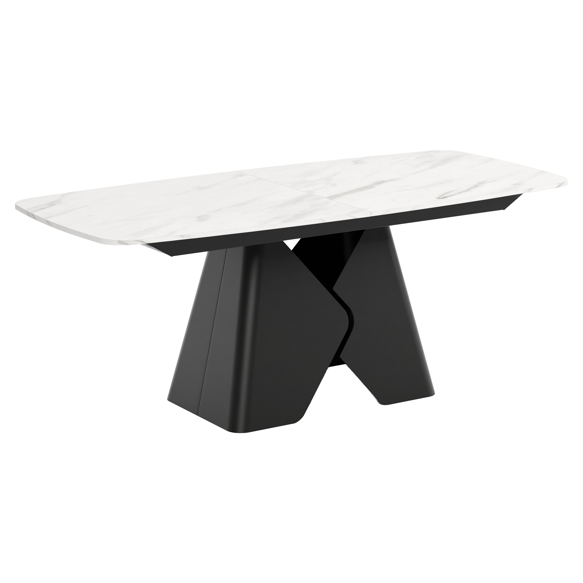 Matbord Utdragbart Roven Bianco Marmor 200/290 cm