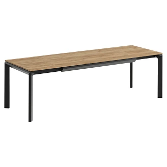 Matbord Utdragbart <strong>Alnair</strong>  Guld Craft-Ek 160/250 cm
