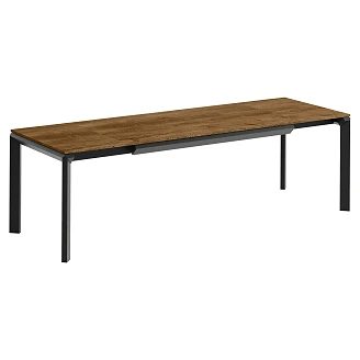 Matbord Utdragbart <strong>Alnair</strong>  Mörk Lefkas-Ek 160/250 cm