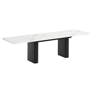 Matbord Utdragbart <strong>Valen</strong>  Bianco Marmor 180/276 cm