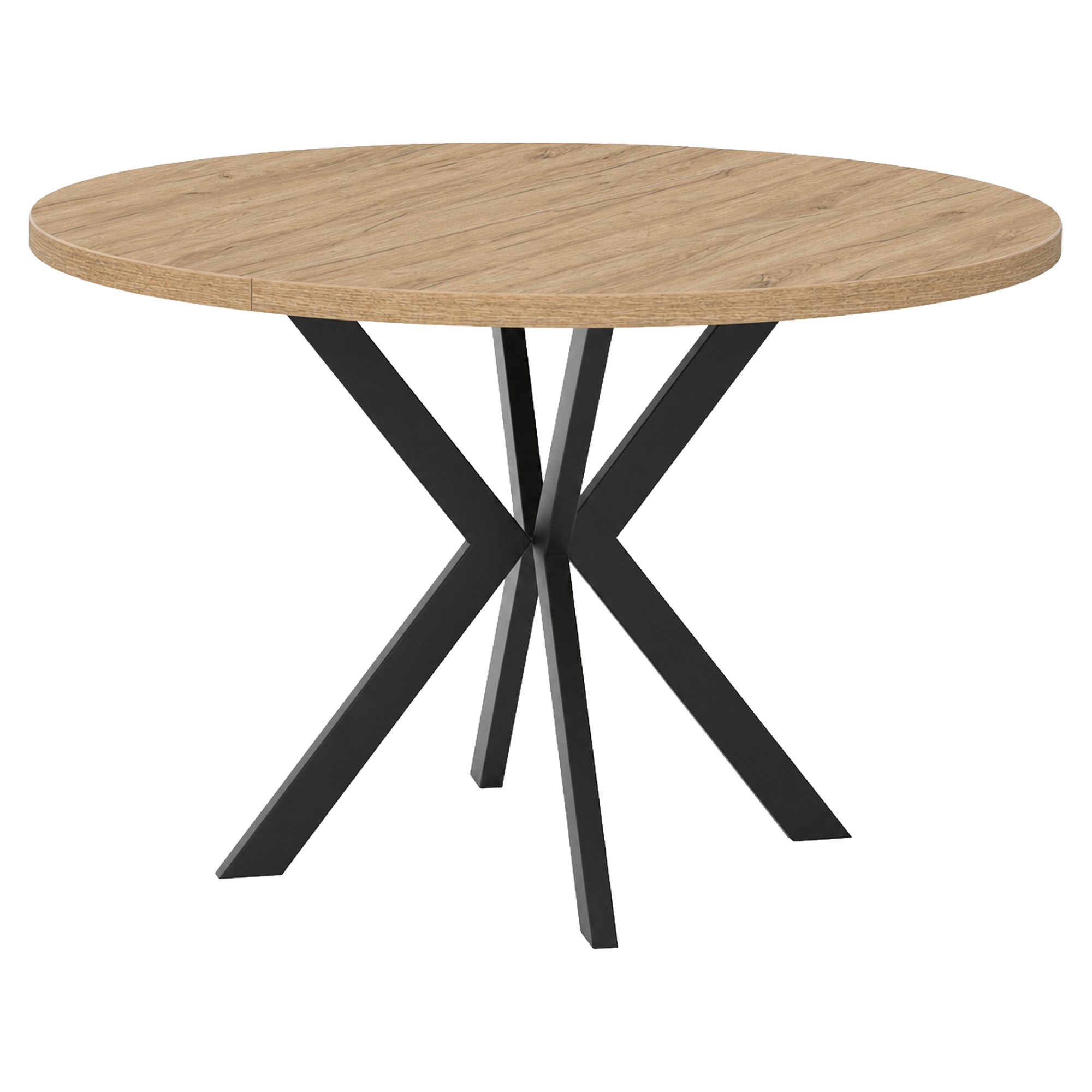 Matbord Utdragbart Skadi Guld Craft-Ek Ø120/196 cm
