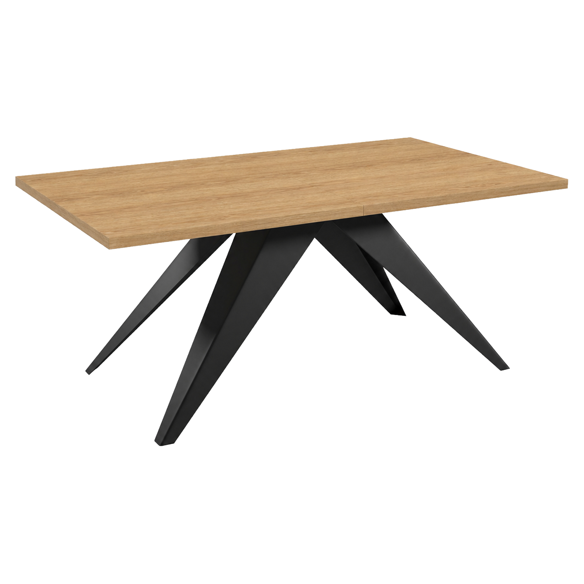 Matbord Utdragbart Pollux Naturlig Hikora-Ek 160/260 cm