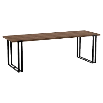Matbord Utdragbart <strong>Atlasa</strong>  Franklin Tobaksvalnöt 120/220 cm