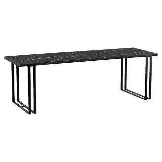Matbord Utdragbart <strong>Atlasa</strong>  Svart Grigia Pietra 160/260 cm