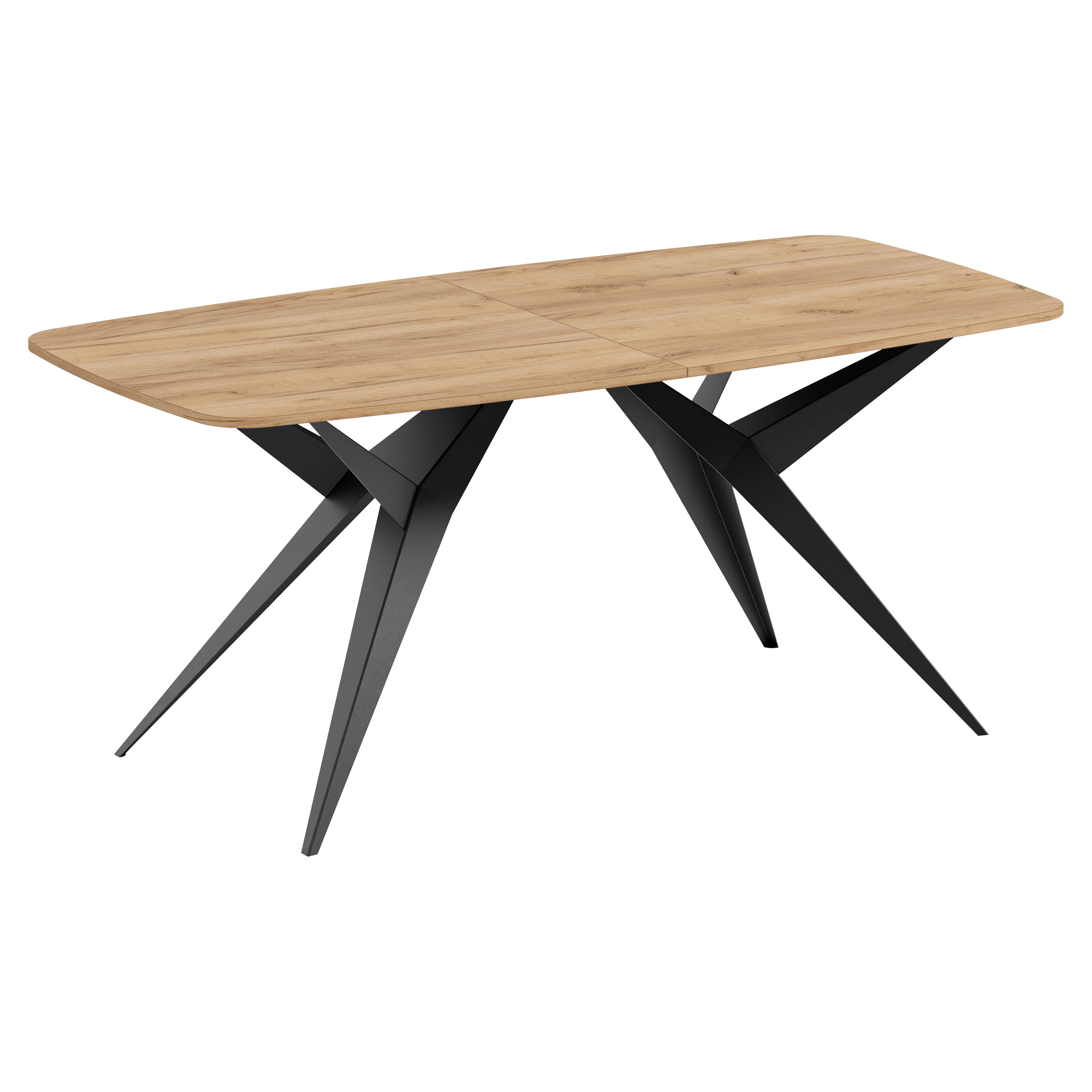 Matbord Utdragbart Hollow Guld Craft-Ek 160/236 cm