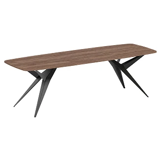 Matbord Utdragbart <strong>Hollow</strong>  Italiensk Valnöt 200/276 cm