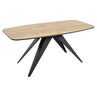 Matbord Utdragbart <strong>Arbora</strong>  Naturlig Halifax-Ek 180/218 cm