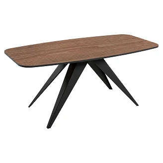 Matbord Utdragbart <strong>Arbora</strong>  Italiensk Valnöt 180/218 cm
