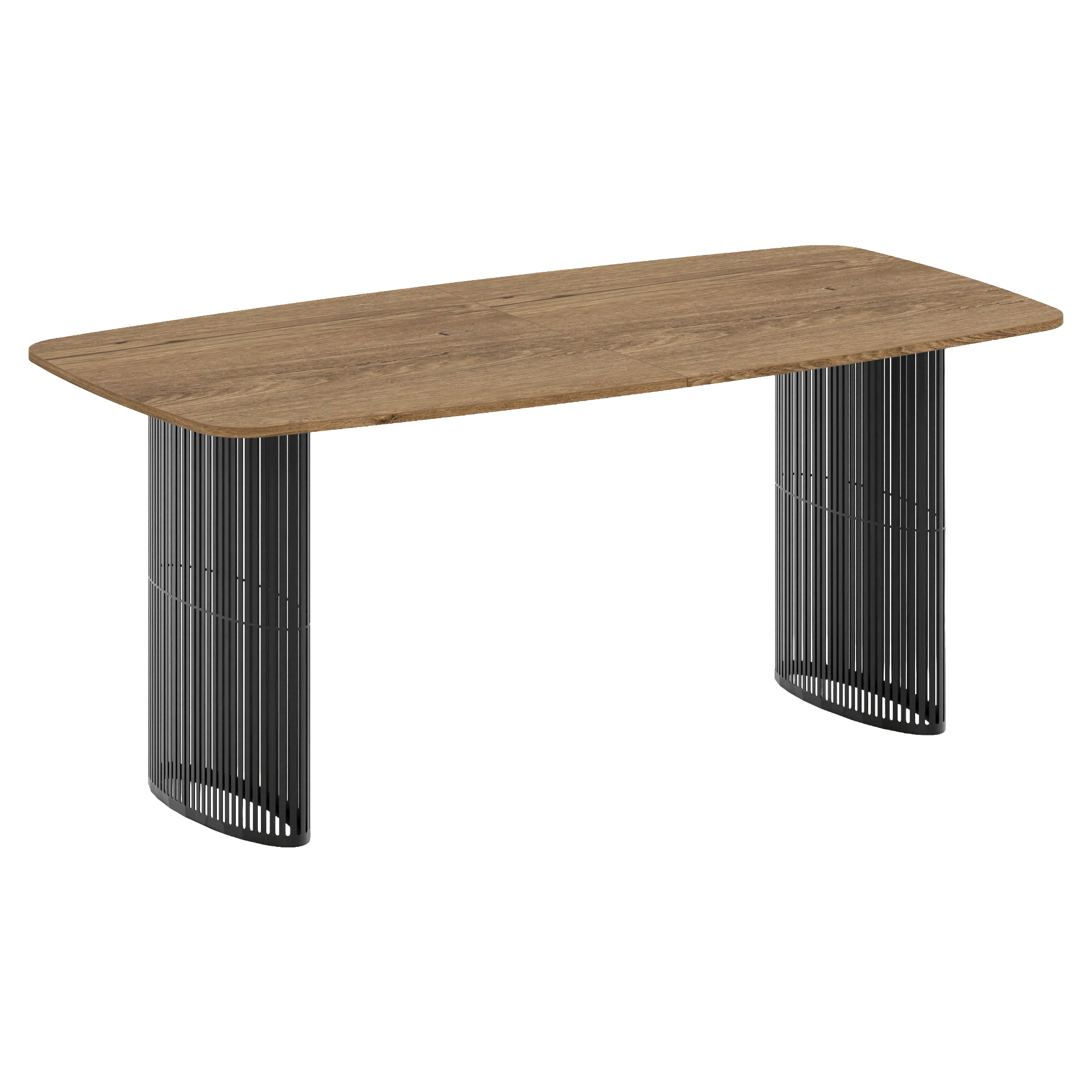 Matbord Utdragbart Bosque Mörk Lefkas-Ek 200/276 cm