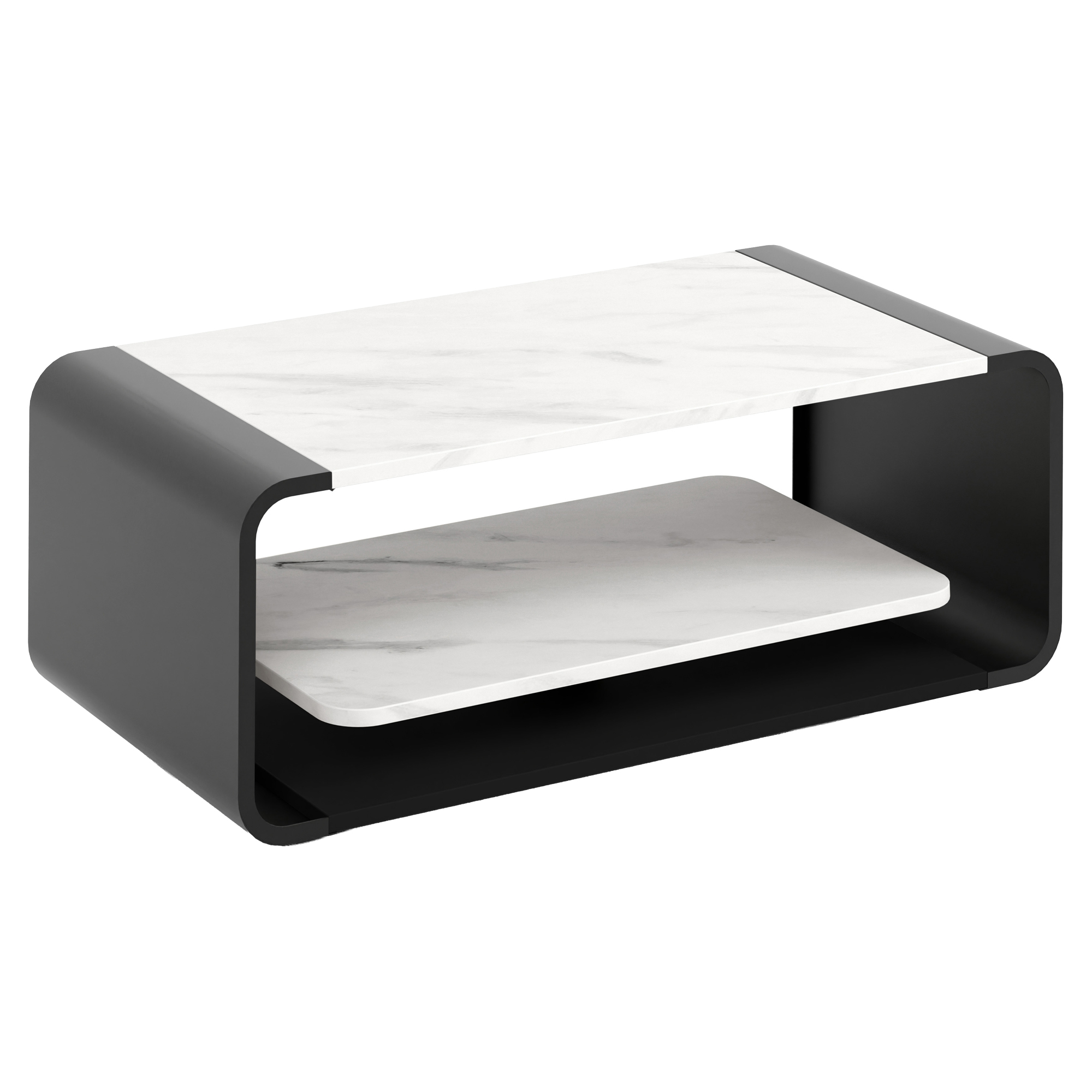 Soffbord Origo Bianco Marmor 100 cm