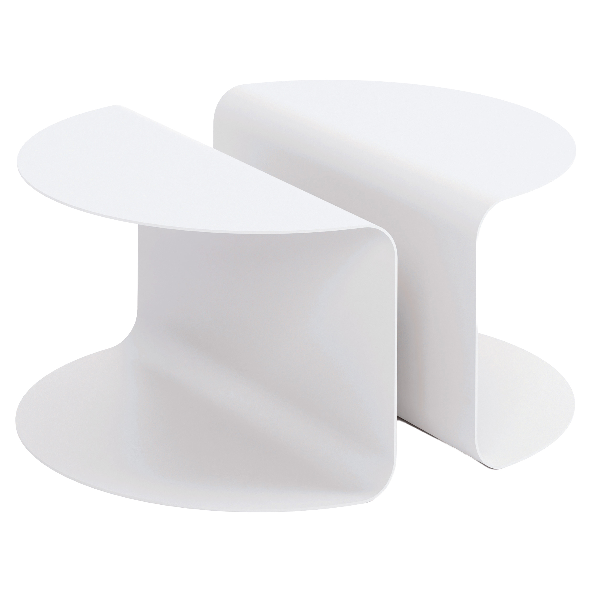 Soffbord Arran Vit Ø75 cm