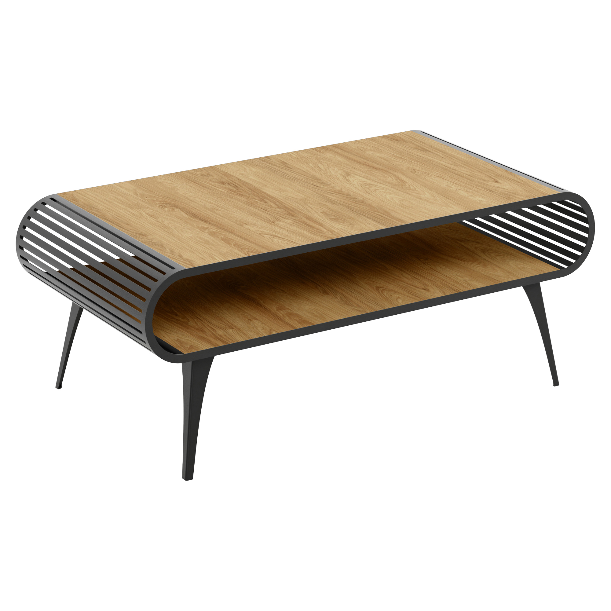 Soffbord Yukon Naturlig Hikora-Ek 120 cm