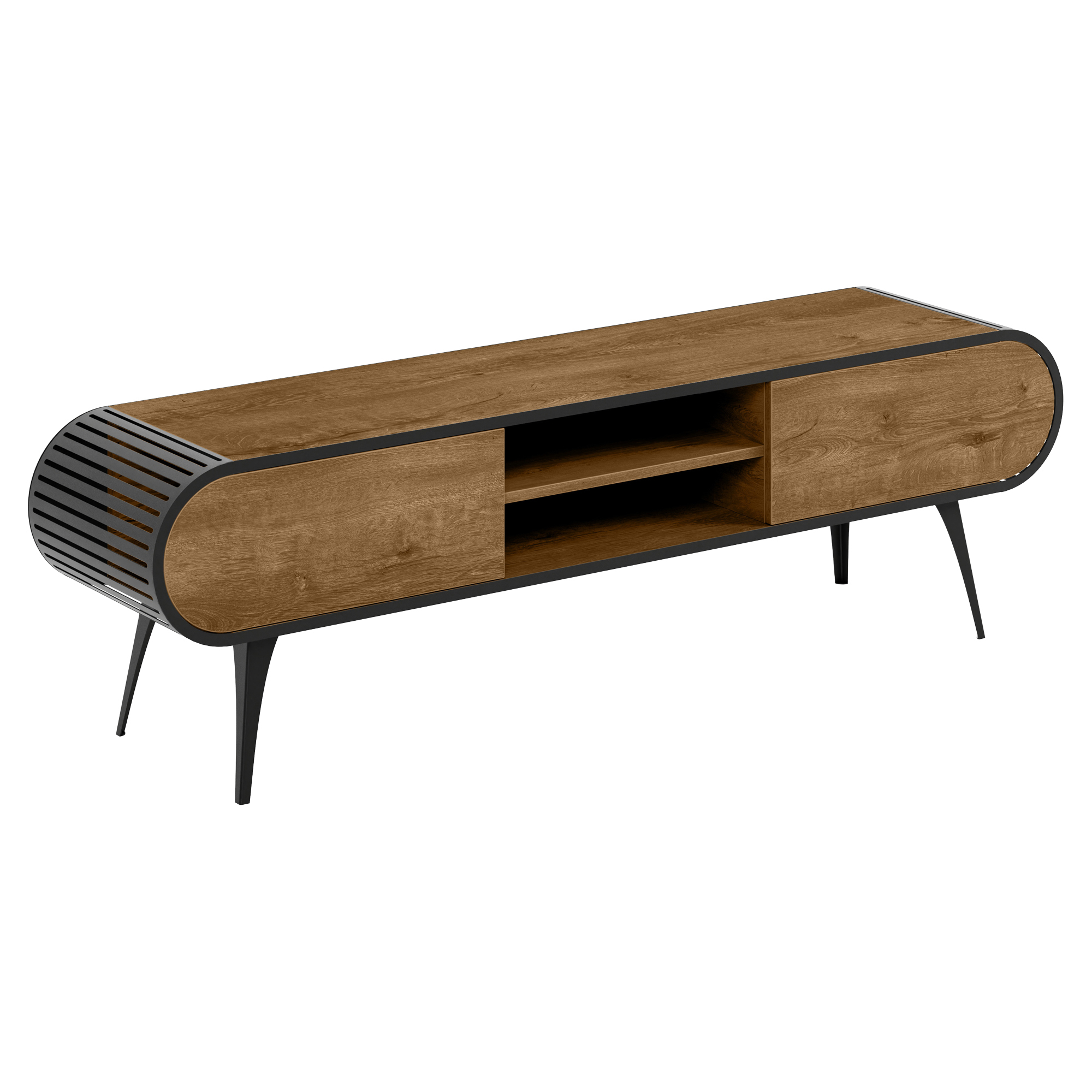 TV-Bänk Yukon Mörk Lefkas-Ek 180 cm