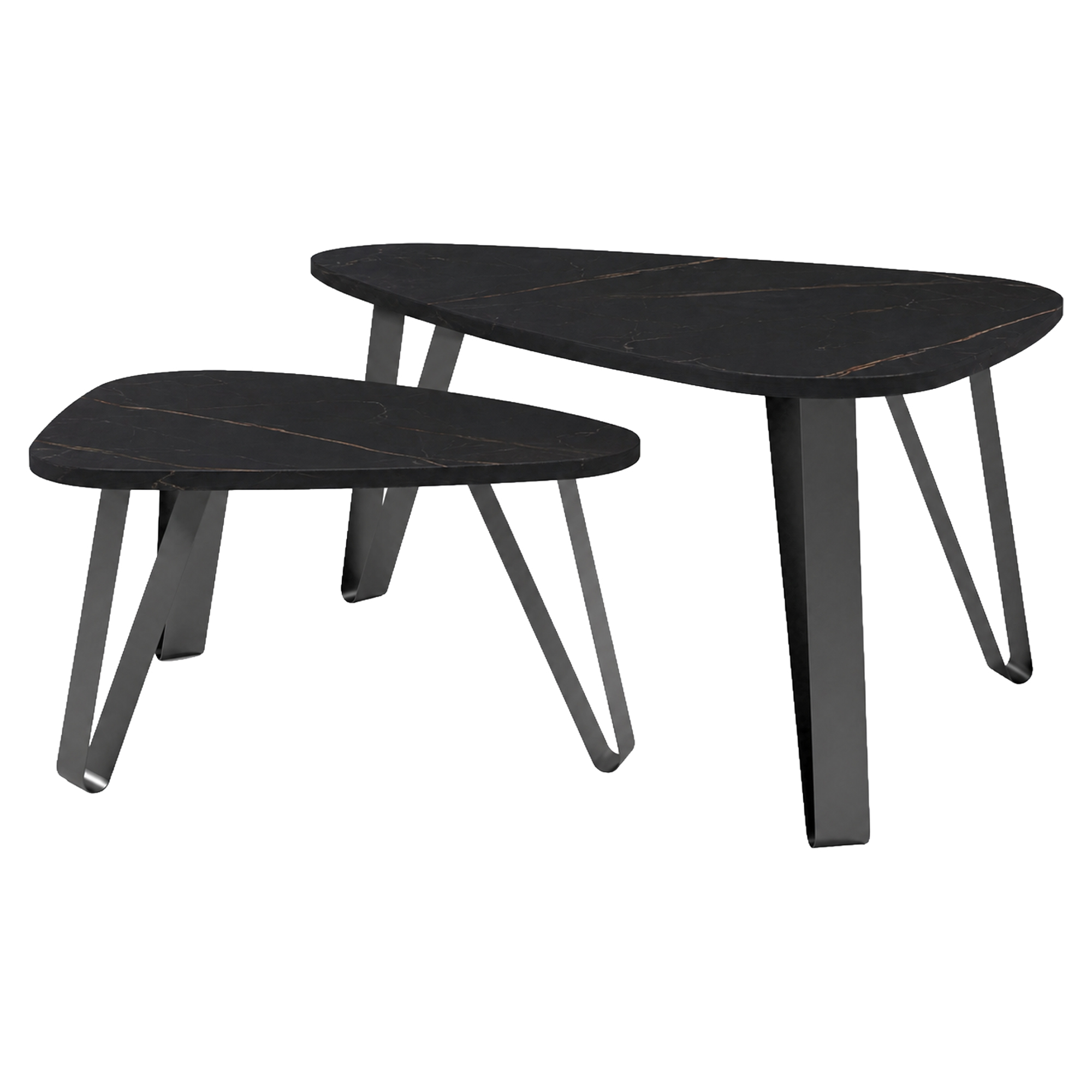 Set med Soffbord Grande San Sebastian 94 & 63 cm