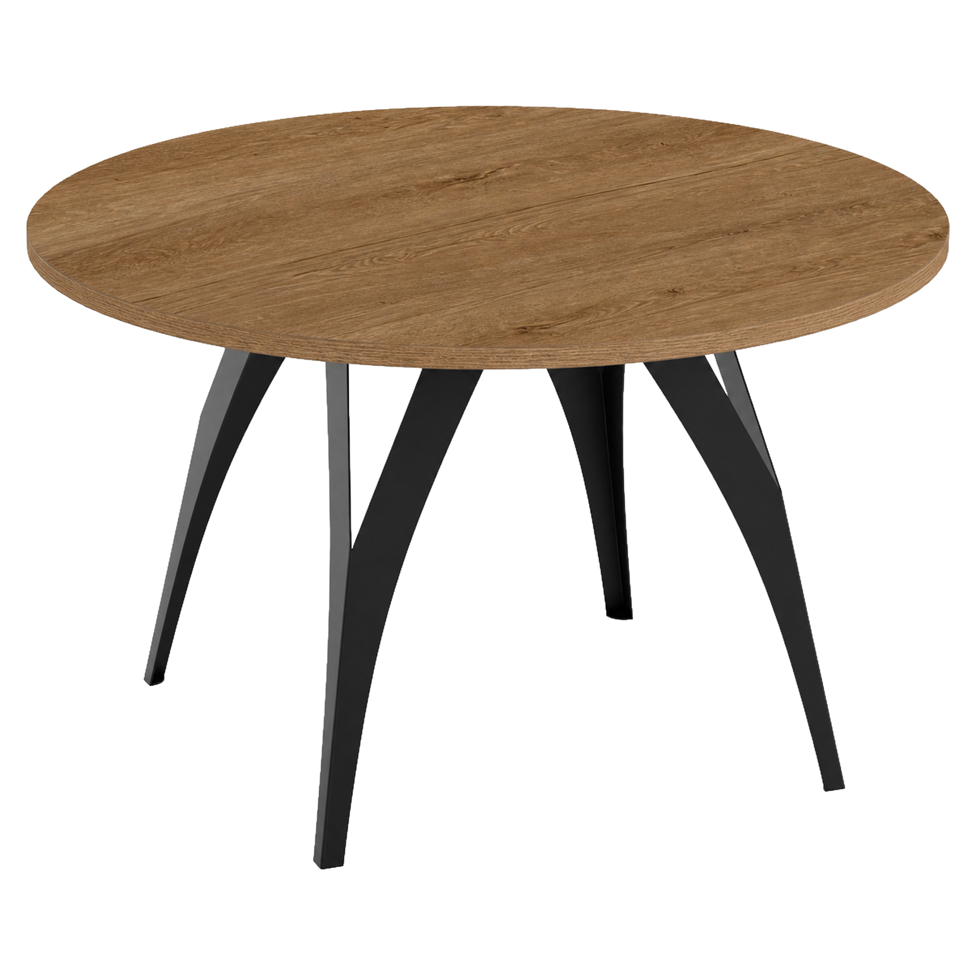 Soffbord Ottawa Mörk Lefkas-Ek Ø75 cm