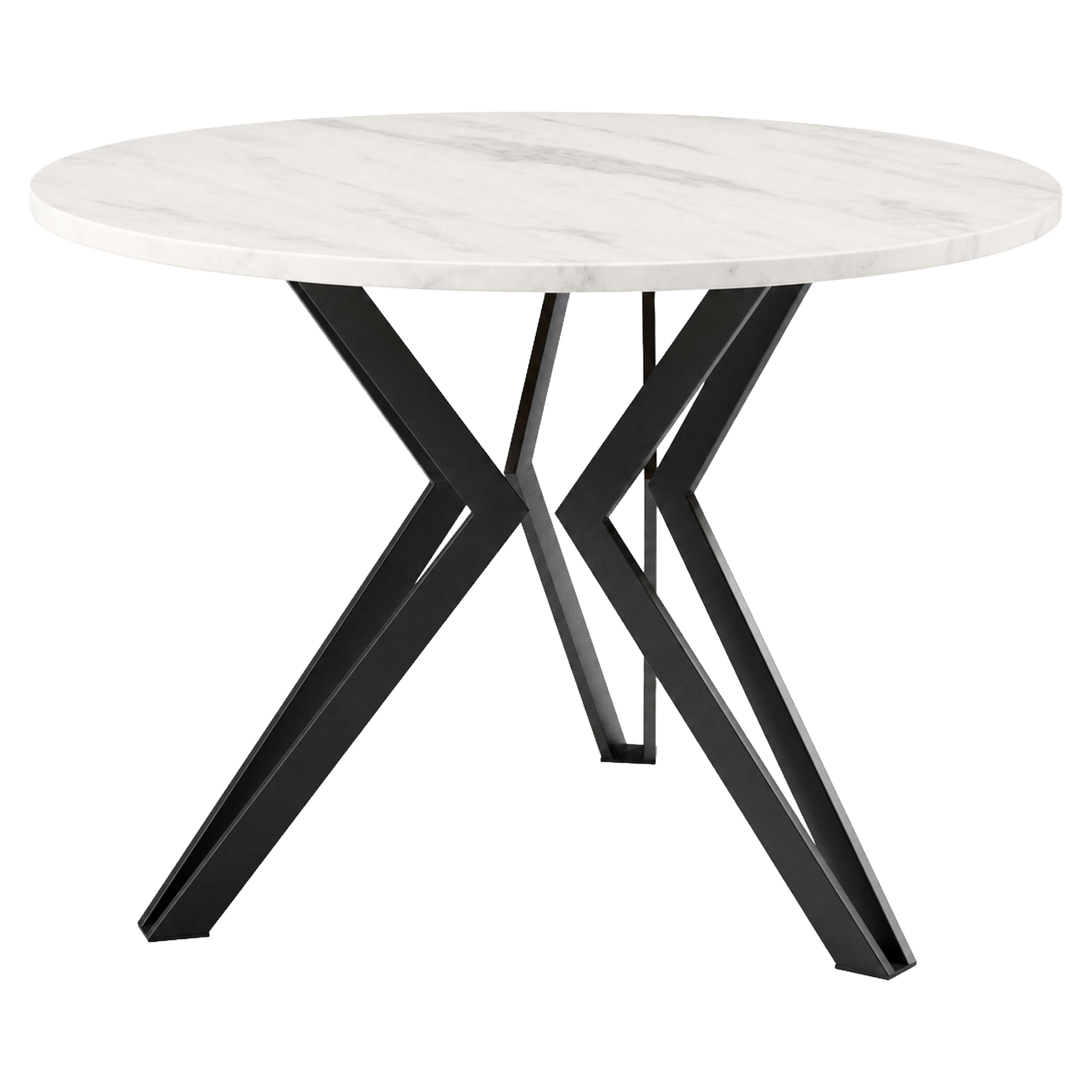 Soffbord Nordvik Bianco Marmor Ø75 cm