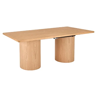 Matbord Förlängning <strong>Altven</strong>  Naturlig Ek 200x200 cm