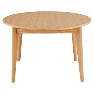 Matbord Förlängning <strong>Strengi</strong>  Naturlig Ek 120x120 cm