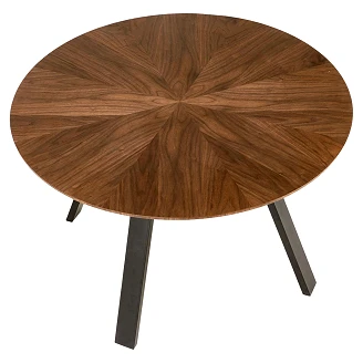 Matbord <strong>Drevon</strong>  Valnöt Ø120 cm