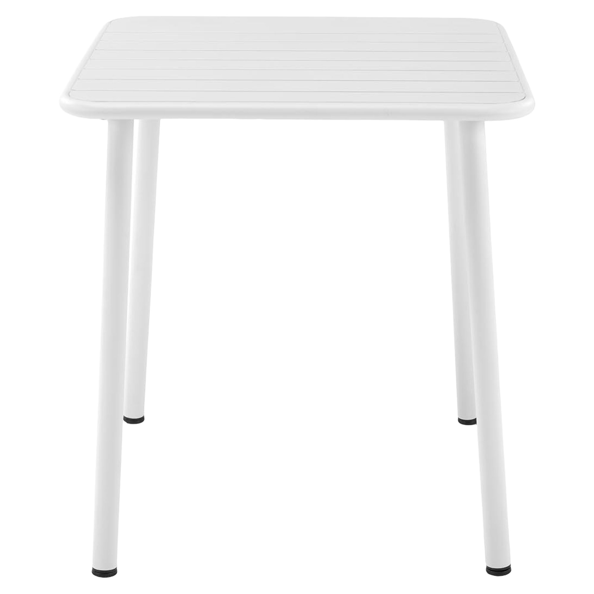 Trädgårdsbord Nanzor Vit 70x70 cm