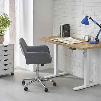 Skrivbord <strong>Elmre</strong>  Artisan Ek, Vit 60x120 cm
