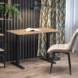 Skrivbord <strong>Elmre</strong>  Artisan Ek, Svart 56x105 cm